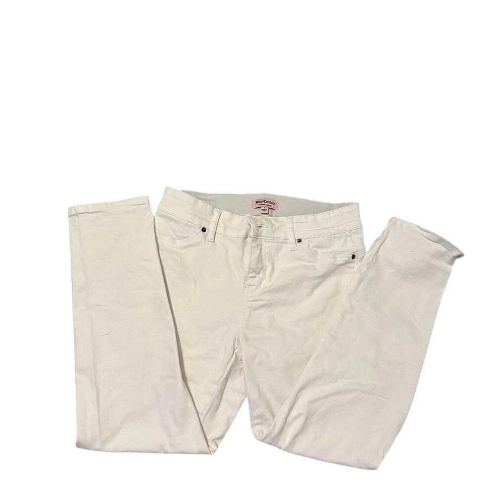 Juicy Couture White Denim Jeans Pants‎ Casual Everyday